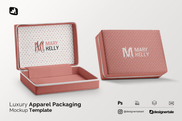 Download Luxury Apparel Packaging Mockup - Packaging Collection
